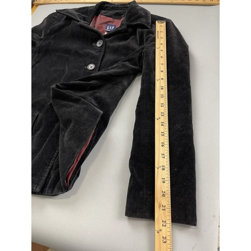 GAP Womens Jacket Medium Brown Velvet Chore Rustic Barn‎ Twee Retro Outdoor